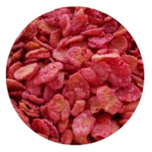 COPOS DE MAIZ CON FRUTILLA