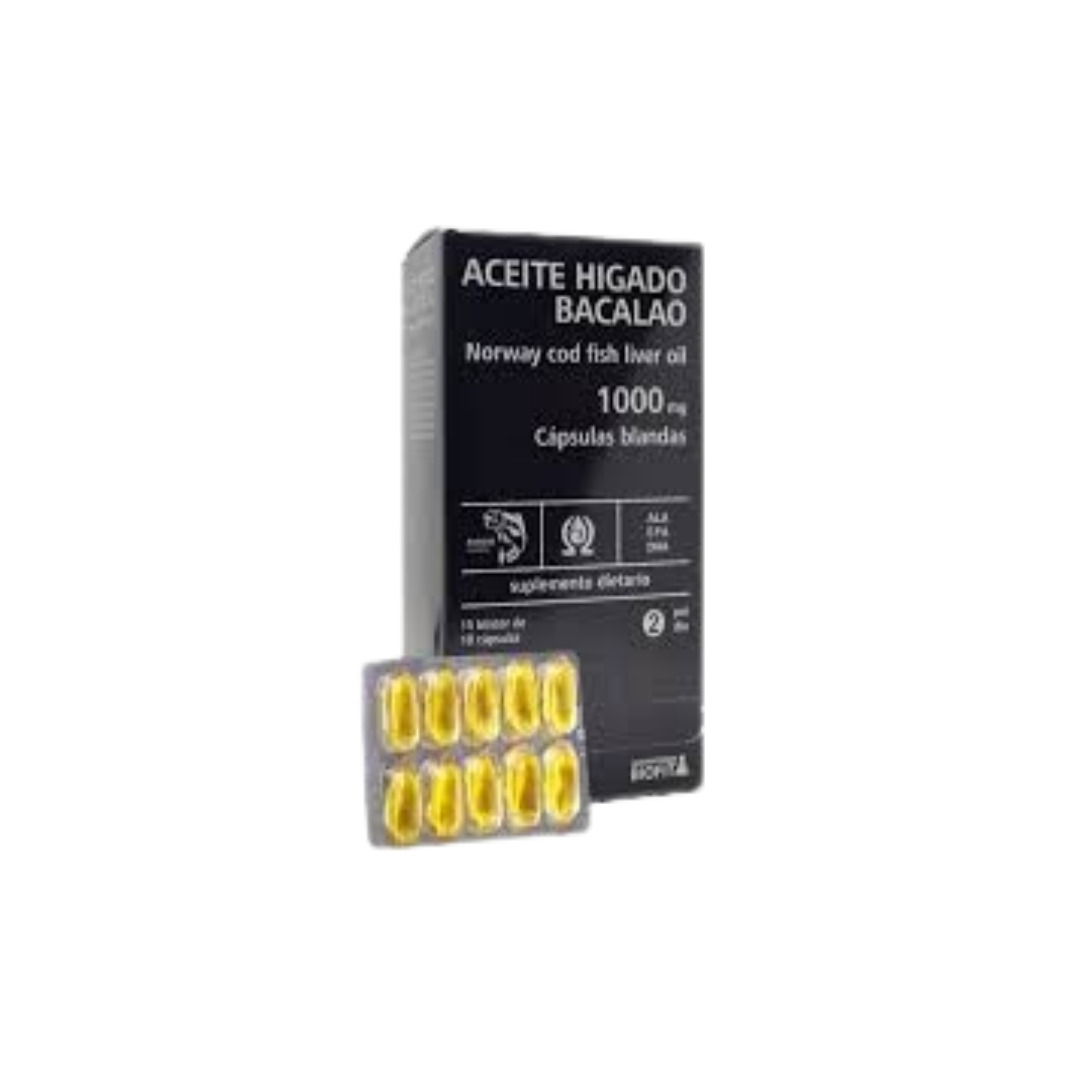 ACEITE HIGADO BACALAO X1BLIS X10CAP
