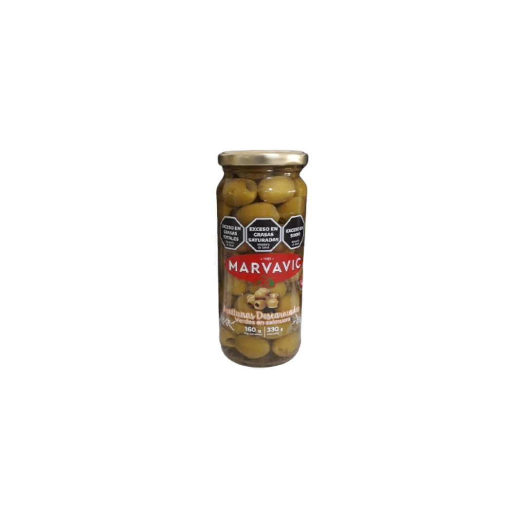 ACEITUNAS VERDES DESCAROZADAS X330G