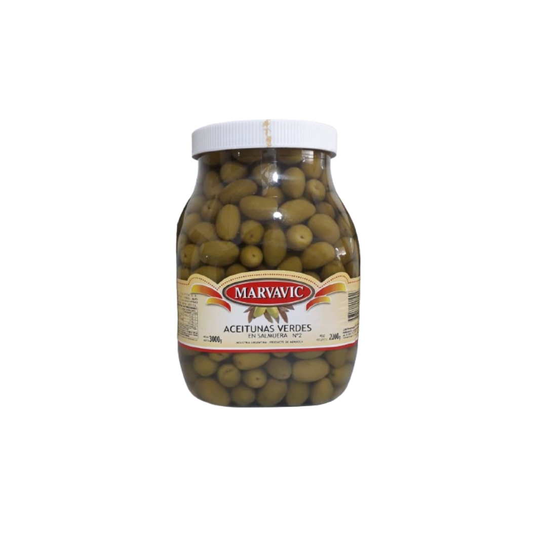ACEITUNAS VERDES Nº2 X3KG