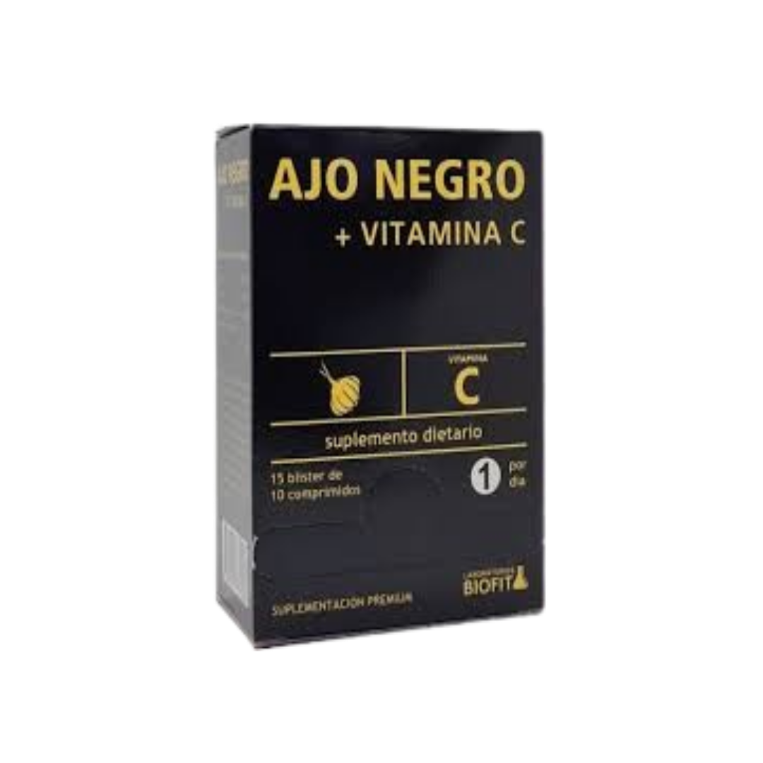 AJO NEGRO + VITAMINA C X1BLIS X10CAP