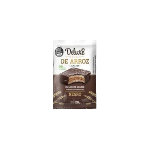 ALFAJOR ARROZ CHOCO NEGRO X28G
