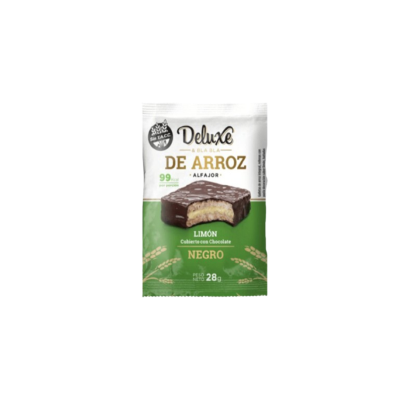 ALFAJOR ARROZ LIMON X28G
