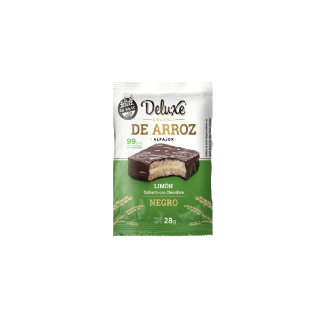 ALFAJOR ARROZ LIMON X28G