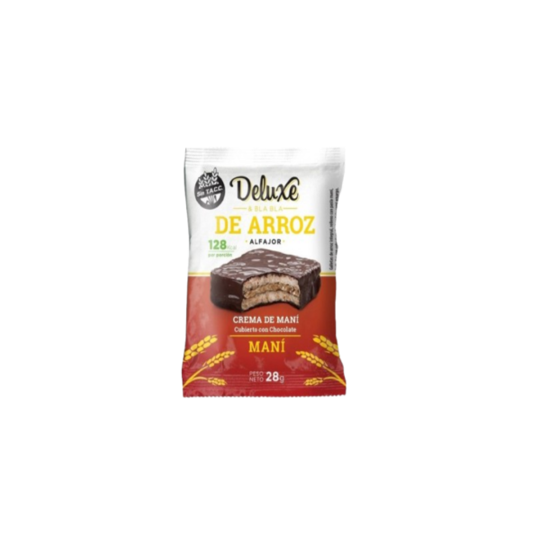 ALFAJOR ARROZ MANI X28G