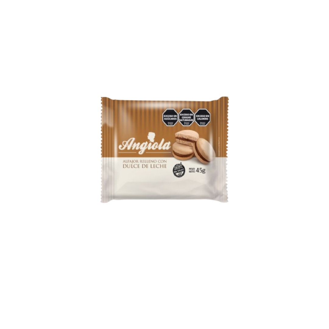 ALFAJOR DE DULCE DE LECHE X50G 12UNID