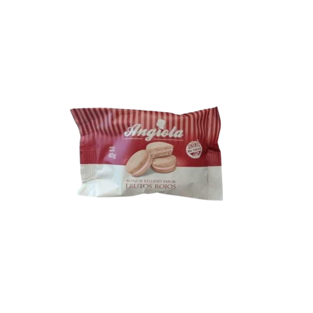 ALFAJOR DE FRUTOS ROJOS X40G 12UNID
