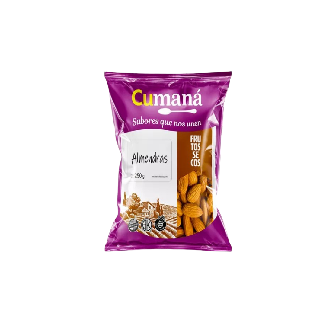 ALMENDRAS PELADAS X120G