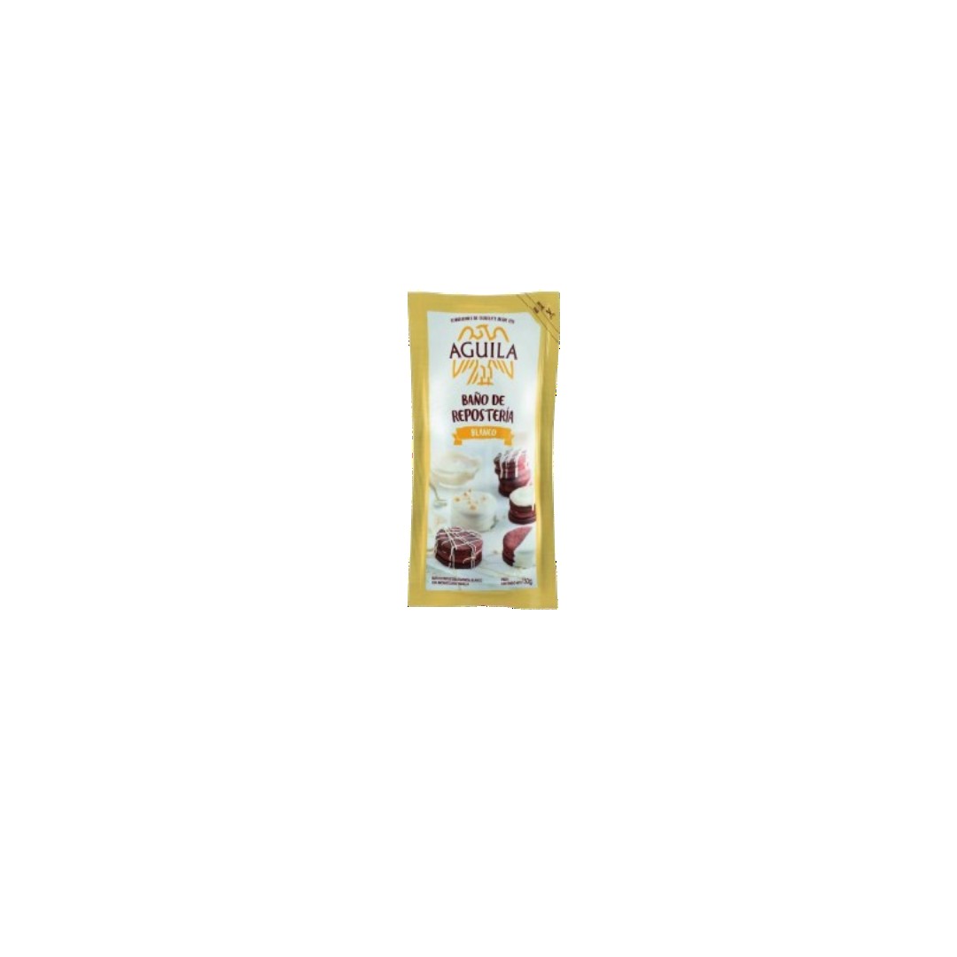 BAÑO DE REPOSTERIA BLANCO POUCH AMARILLO X150G