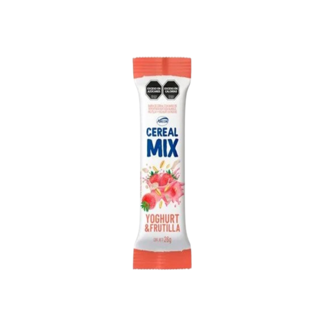 BARRITA DE YOGHURT FRUTILLA X26G