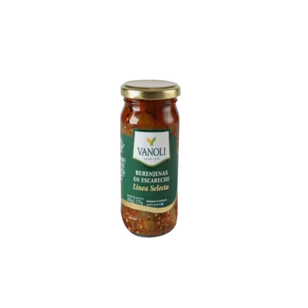 BERENJENAS EN ESCABECHE LINEA SELECTA X330G