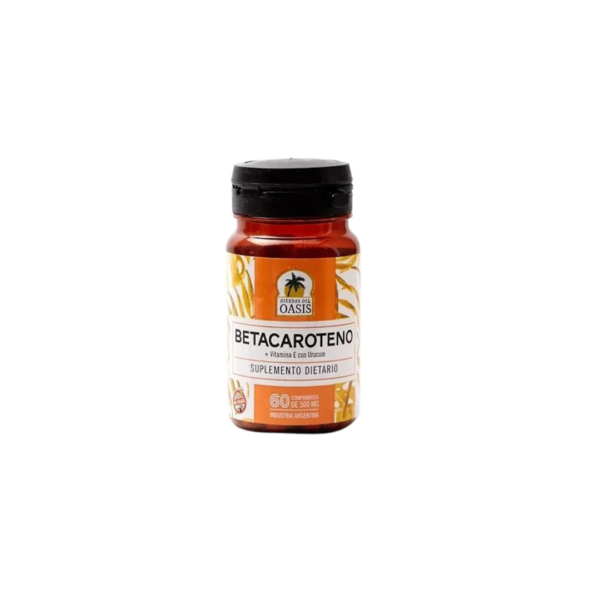 BETACAROTENO + VITAMINA E X60 COMP X500MG