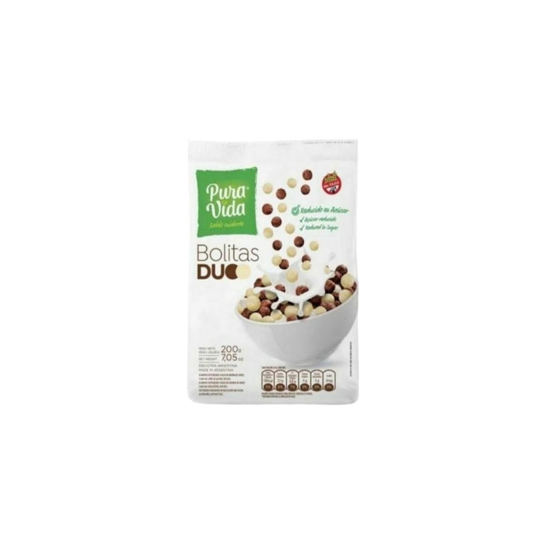 BOLITAS DUO CHOCOLATE/VAINILLA X200G