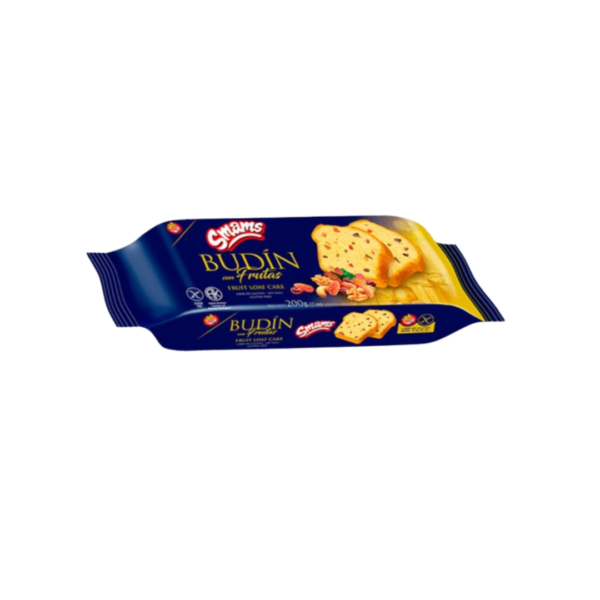 BUDIN CON FRUTAS X200G