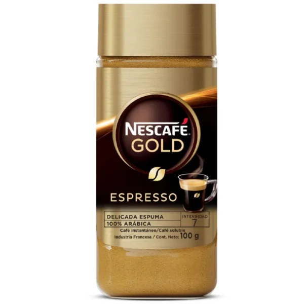 CAFE ESPRESSO NESCAFE GOLD X100G