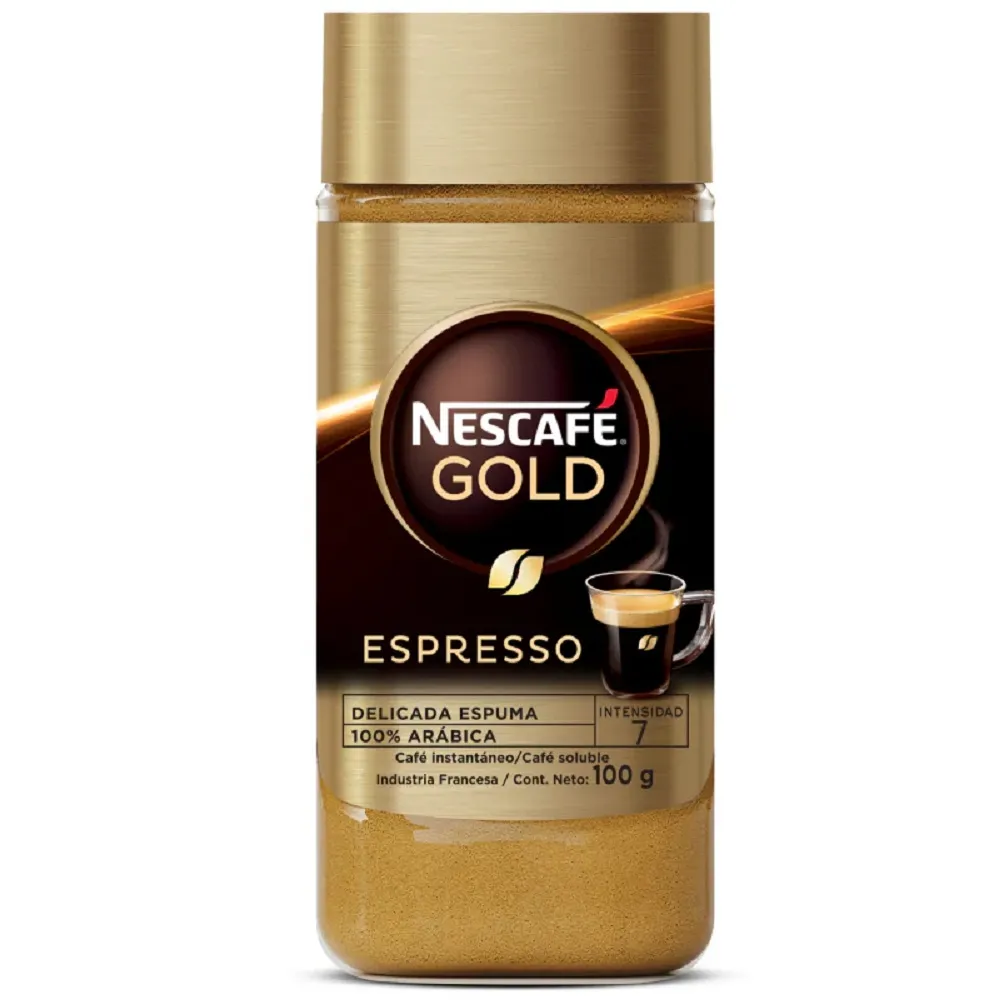 CAFE ESPRESSO NESCAFE GOLD X100G