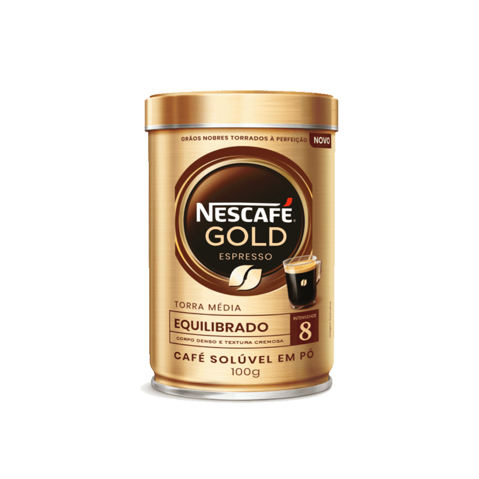 CAFE GOLD ESPRESSO EQUILIBRIO LATA NESCAFE X100G