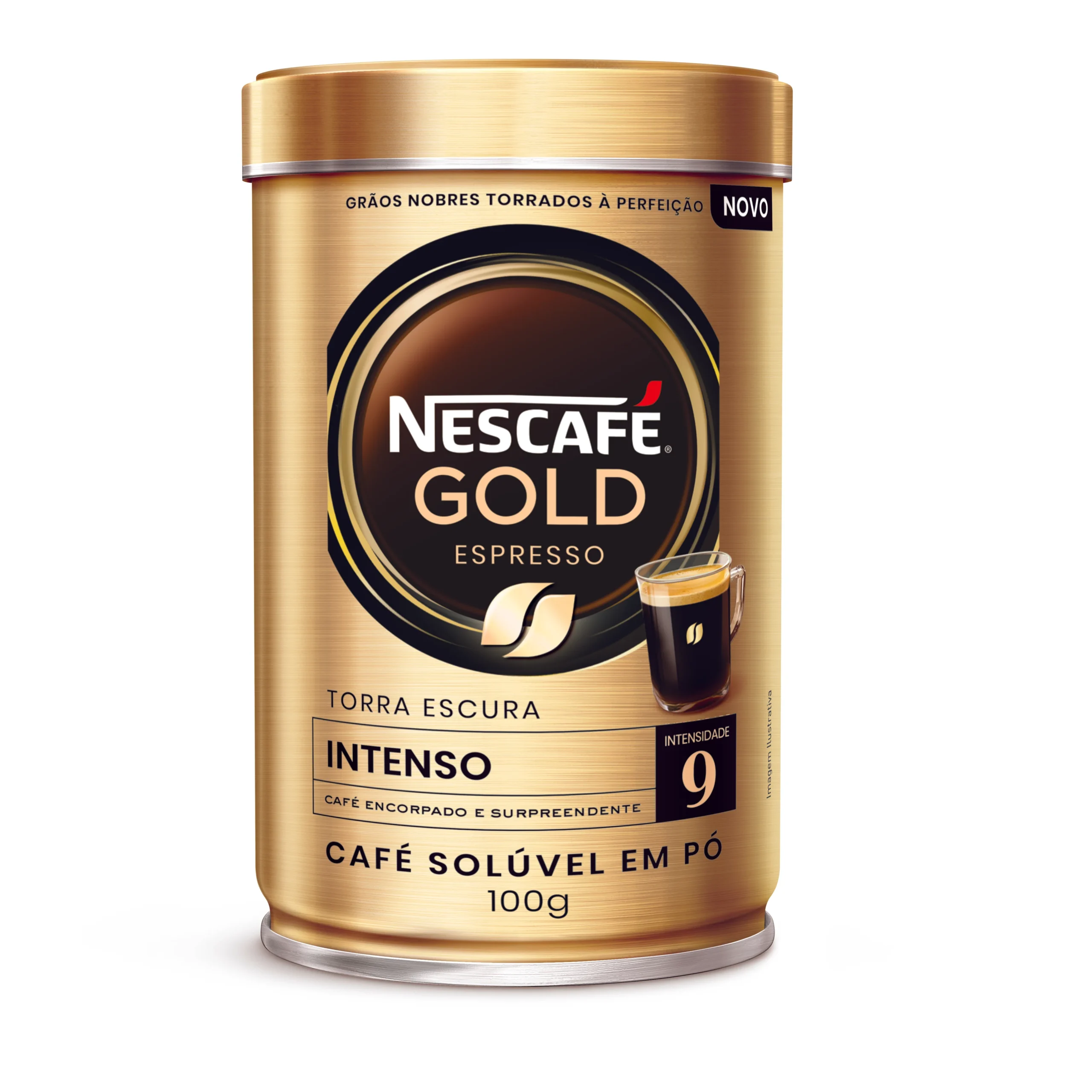 CAFE GOLD ESPRESSO INTENSO LATA NESCAFE X100G
