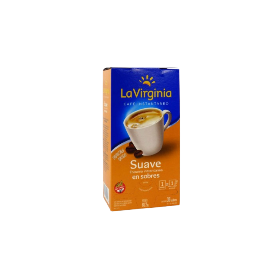 CAFE SUAVE ESPUMA INSTANTANEA X36SO