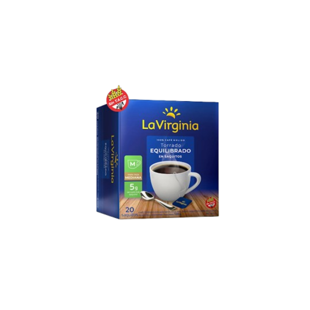 CAFE TORRADO EQUILIBRADO X20 SAQ.