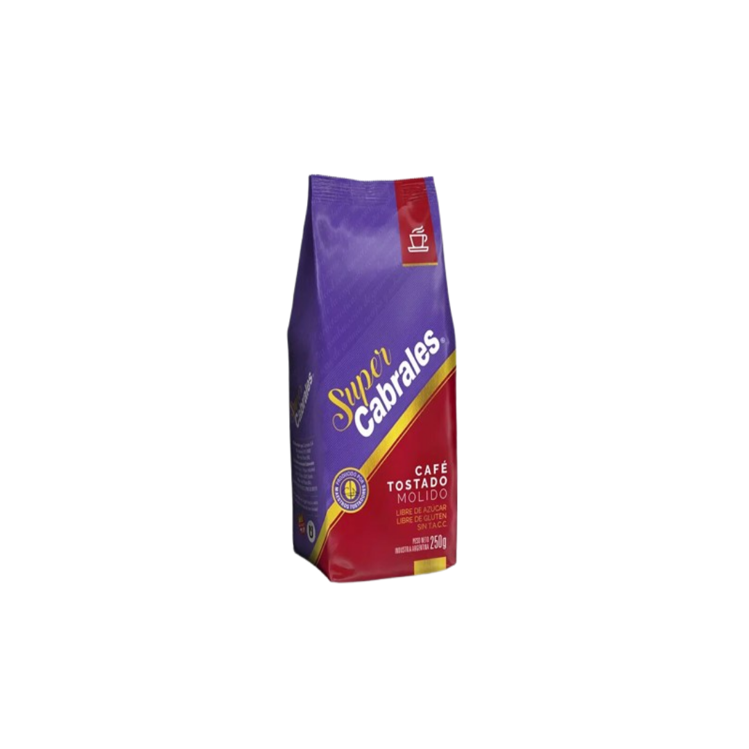 CAFE TOSTADO MOLIDO SUPER X250G