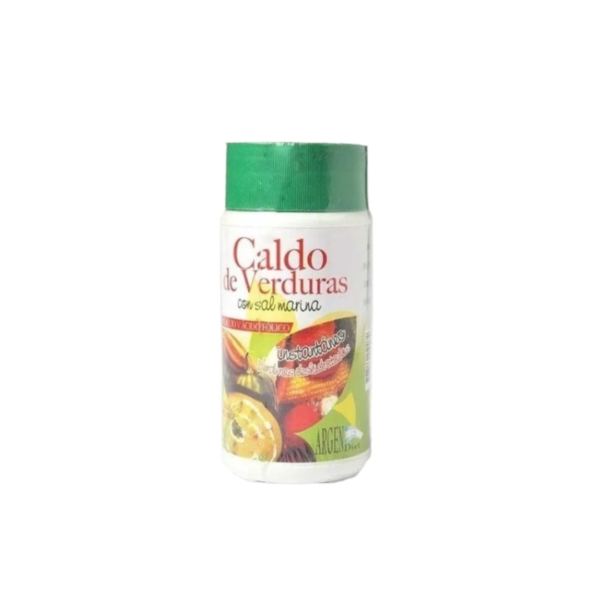 CALDO DE VERDURA CON SAL MARINA X198G