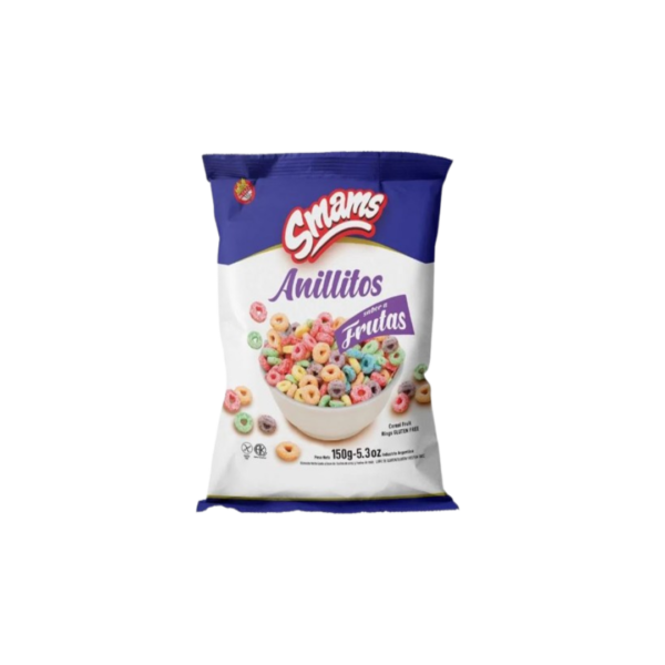 CEREAL ANILLOS FRUTADOS X150G
