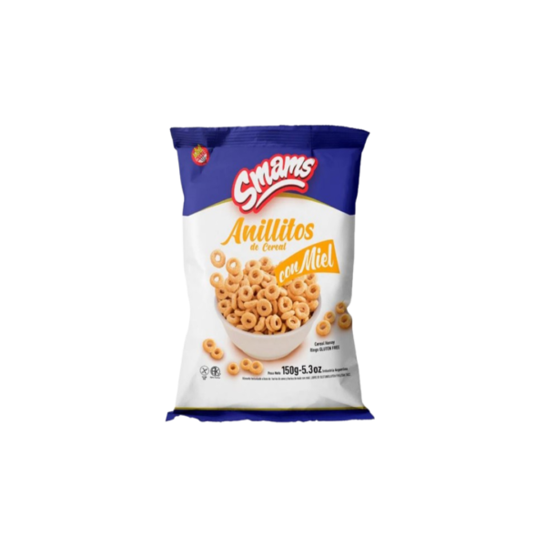 CEREAL ANILLOS SABOR MIEL X150G