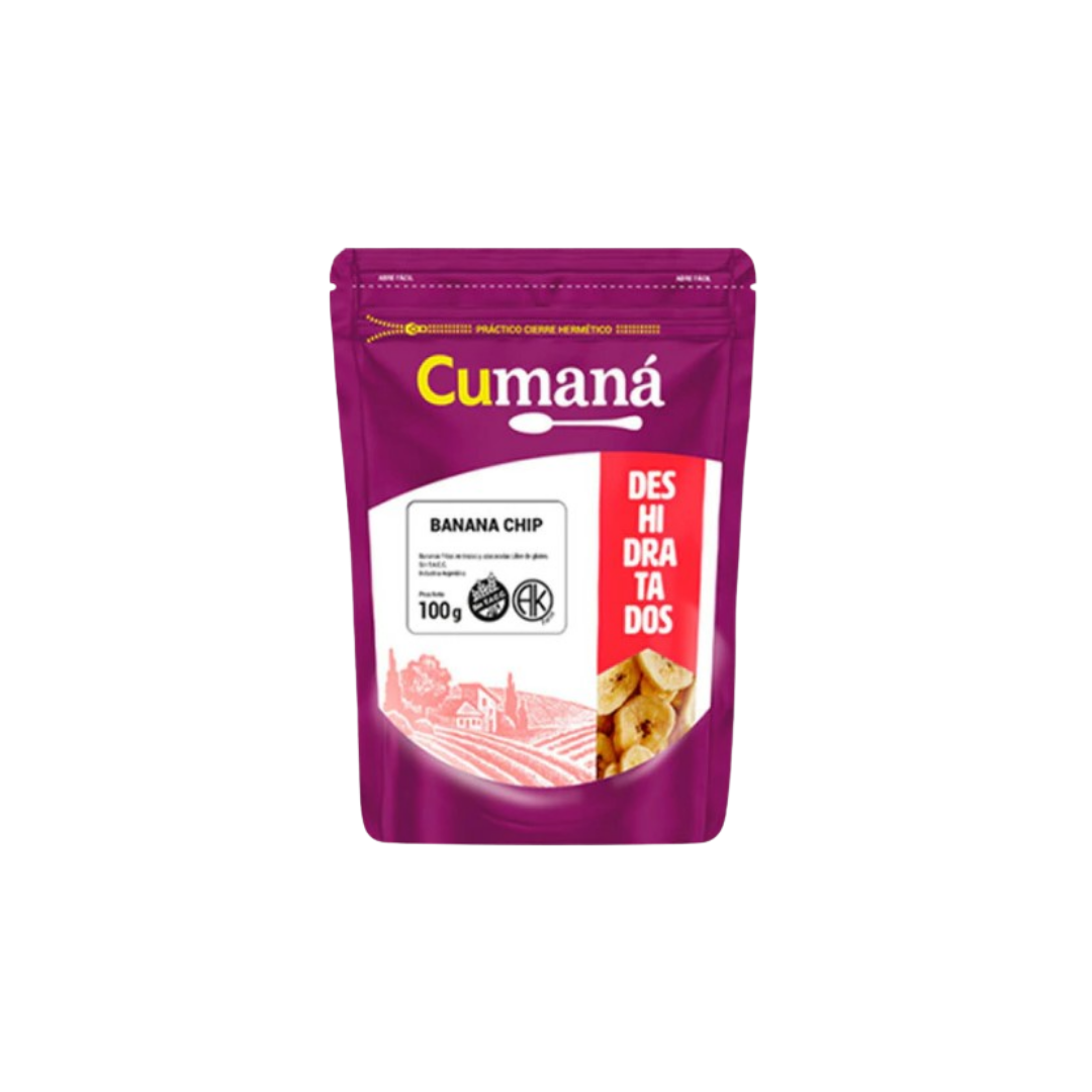 CHIPS DE BANANA X100G