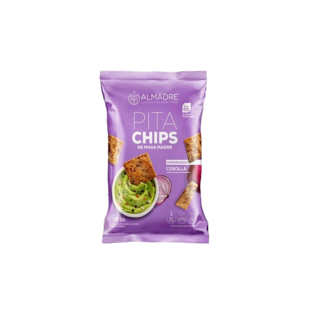 CHIPS DE MASA MADRE CEBOLLA X170GRS