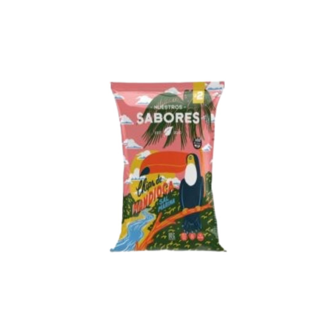 CHIPS MANDIOCA FRITAS X80G