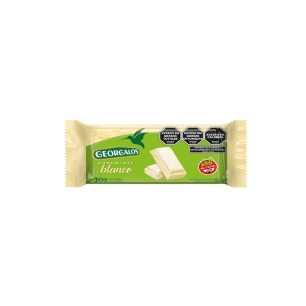 CHOCOLATE BLANCO X30G