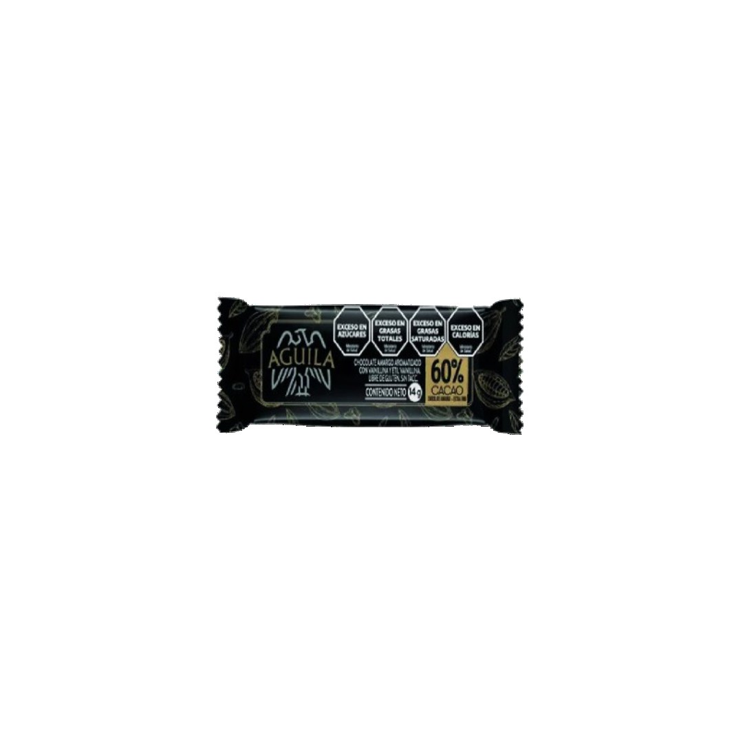 CHOCOLATE CACAO 60% X14G