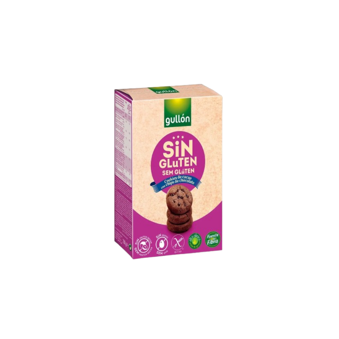 COOKIES DE CACAO C/CHIPS DE CHOCO X200G