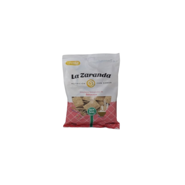 CRACKERS INTEGRALES DE SESAMO X175G
