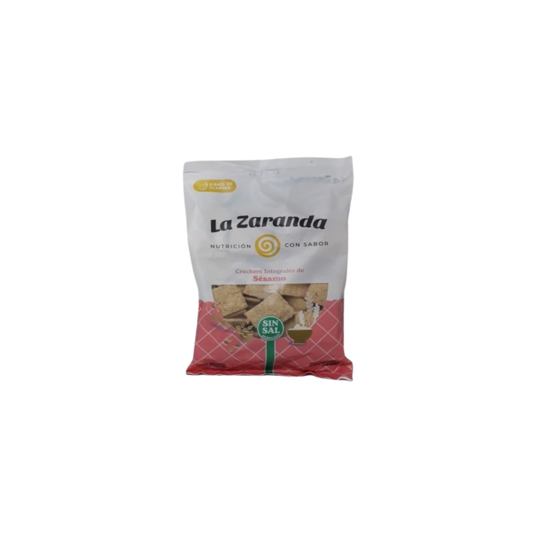 CRACKERS INTEGRALES DE SESAMO X175G