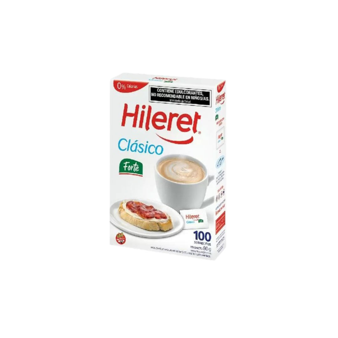 EDULCORANTE CLASICO FORTE HILERET X100SOB