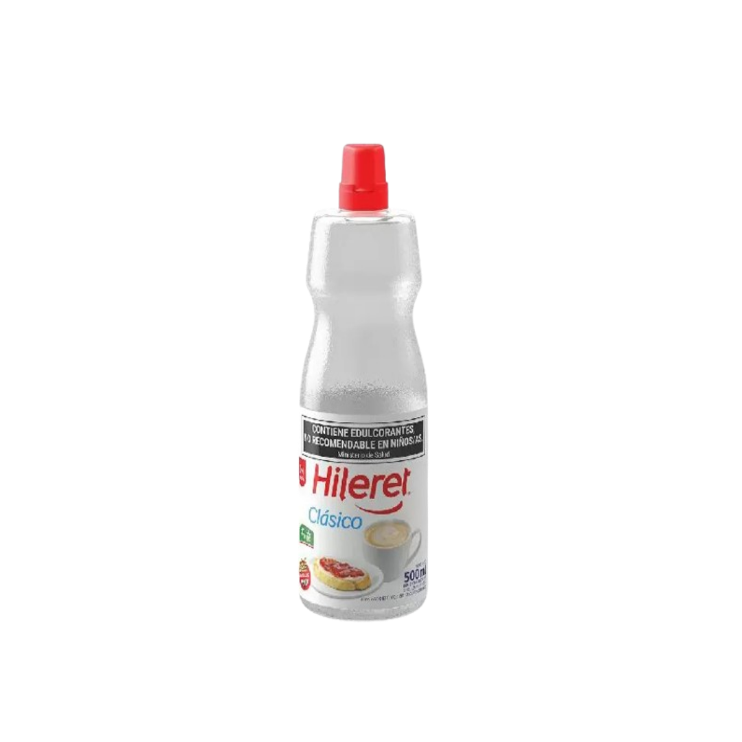 EDULCORANTE HILERET CLASICO FORTE X500ML