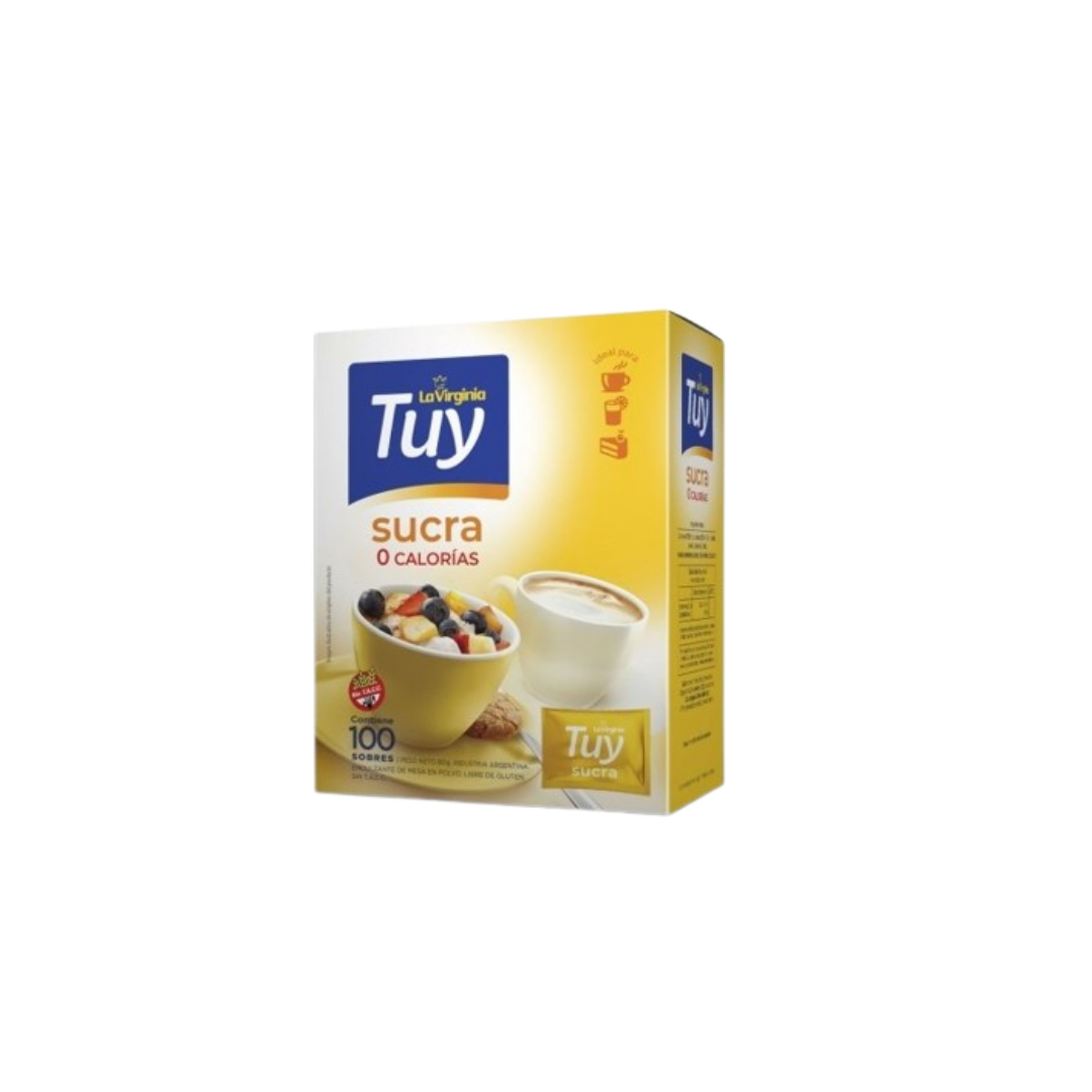 EDULCORANTE SUCRA TUY X100SOBRES