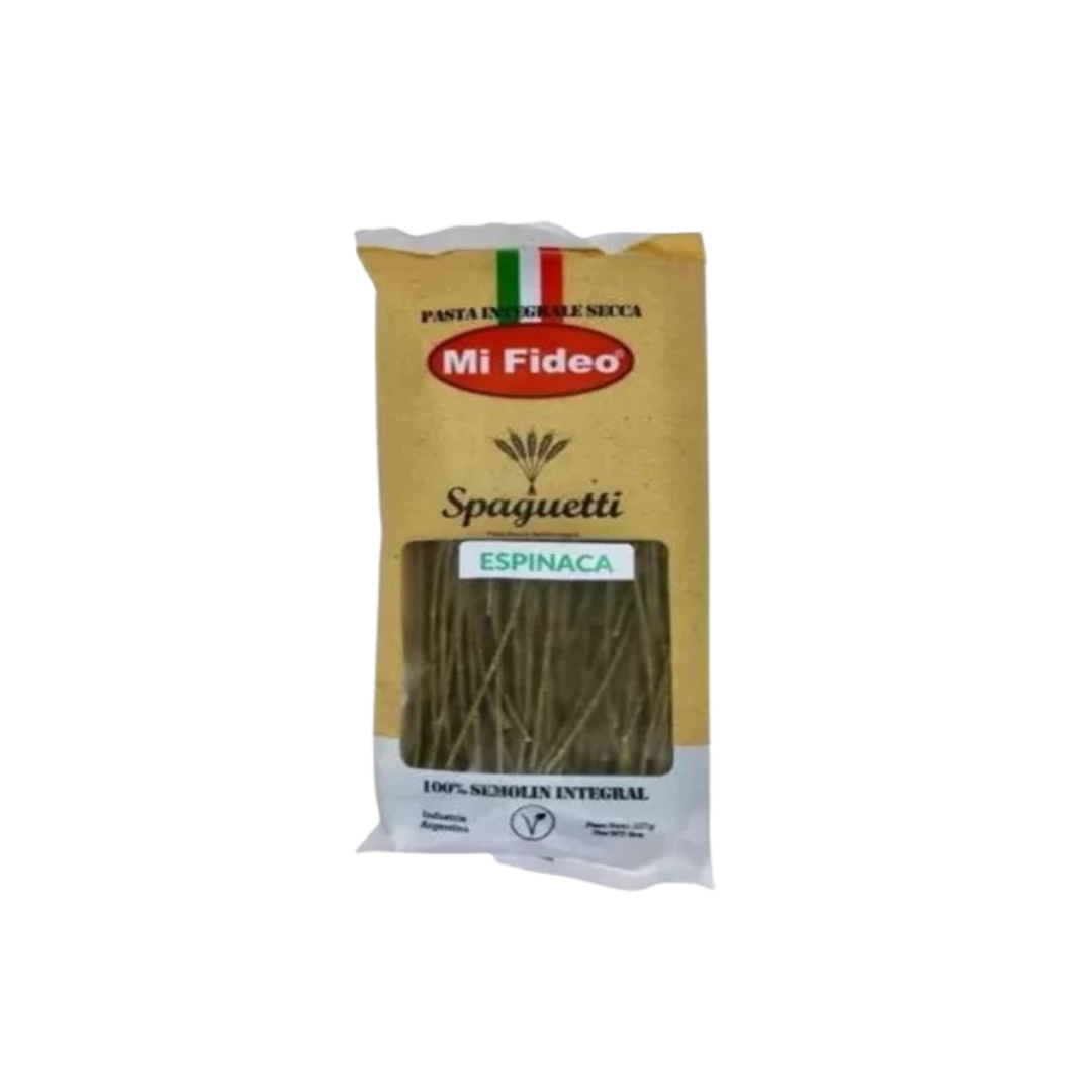 FIDEO INTEGRAL CON ESPINACA X227G