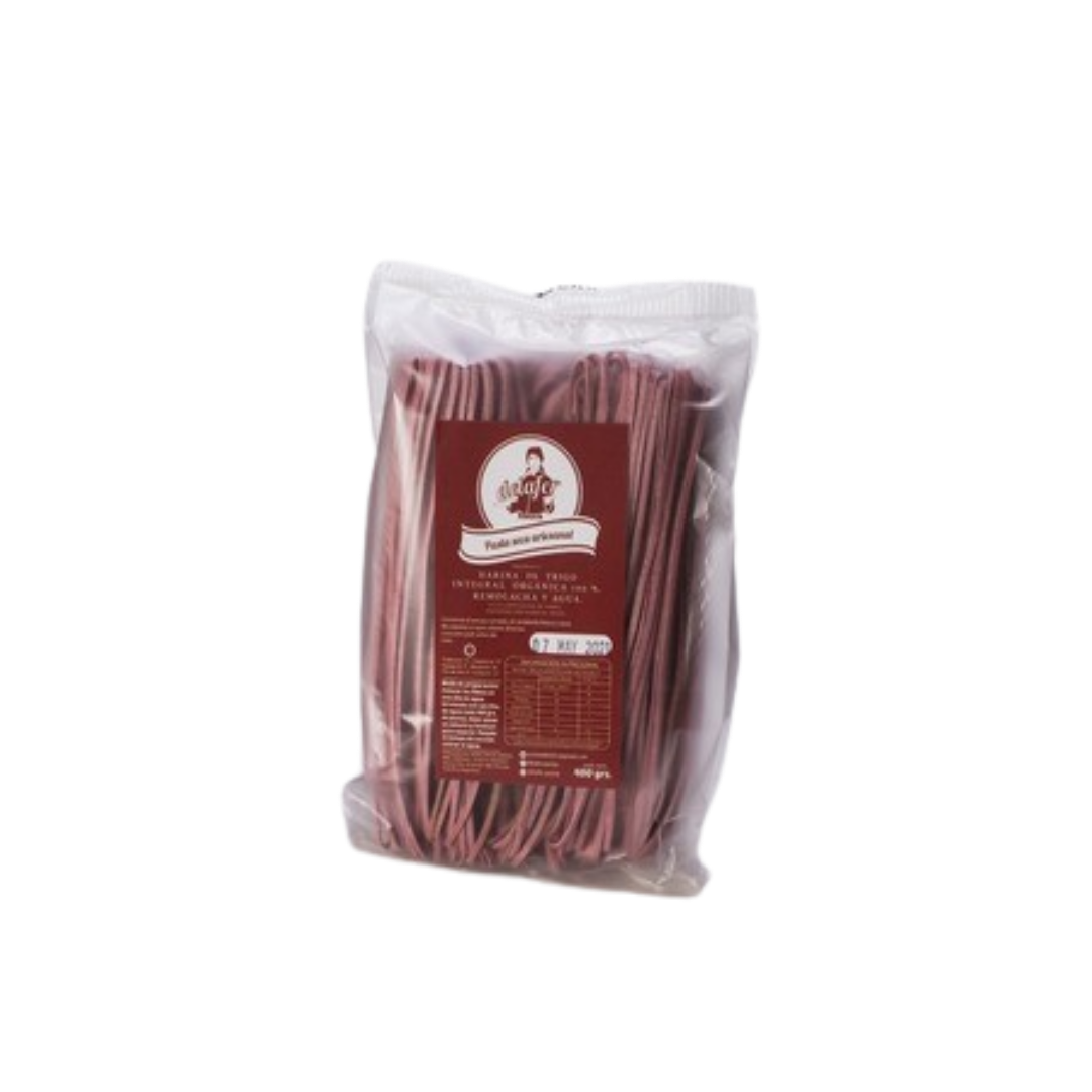 FIDEOS INTEGRAL CINTA FINA REMOLACHA X400G