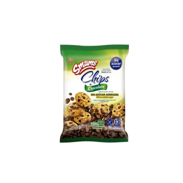 GALLET CHIPS CHOCO S/AZUCAR X150G