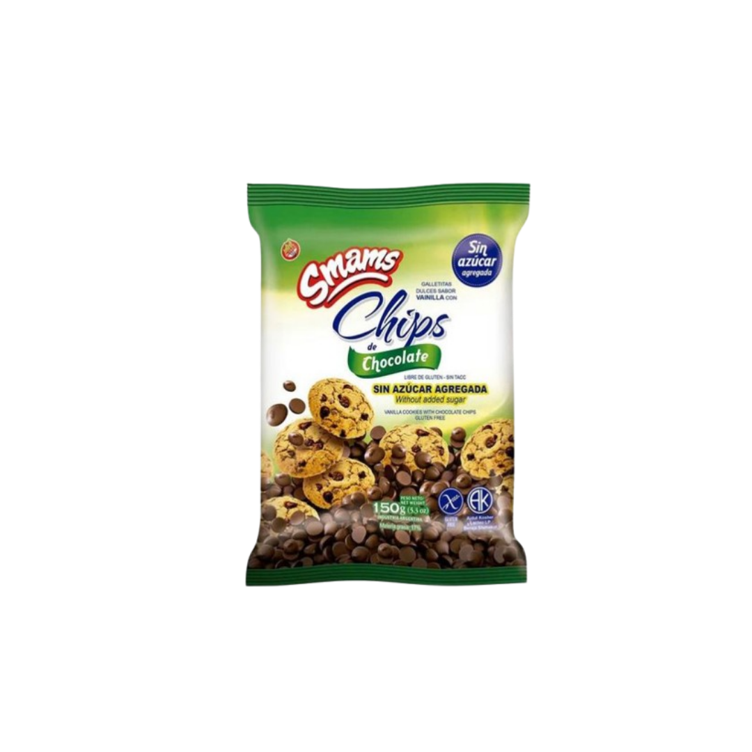 GALLET CHIPS CHOCO S/AZUCAR X150G