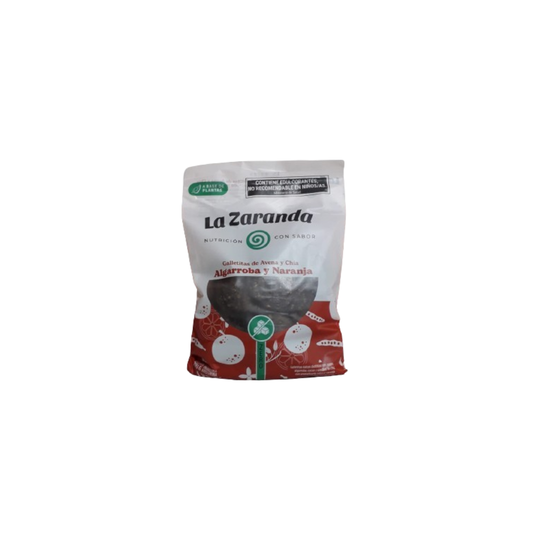 GALLET DE AVENA Y CHIA SABOR ALGARROBA Y NARANJA X200G