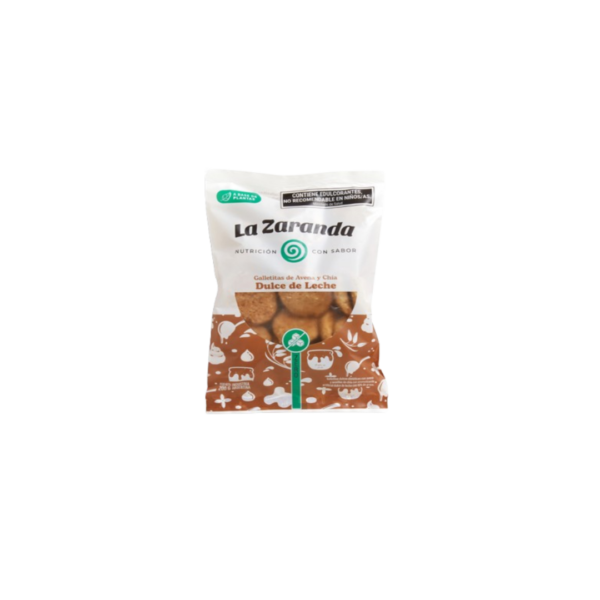 GALLET DE AVENA Y CHIA SABOR DULCE DE LECHE X200G
