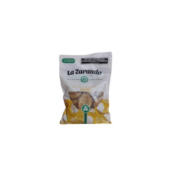 GALLET DE AVENA Y CHIA SABOR LIMON X200G