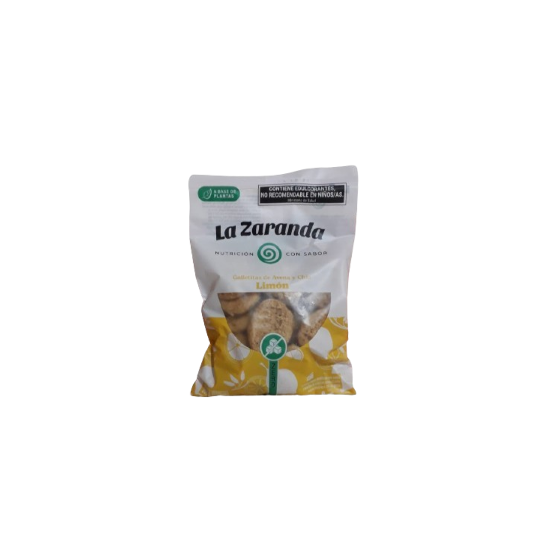 GALLET DE AVENA Y CHIA SABOR LIMON X200G