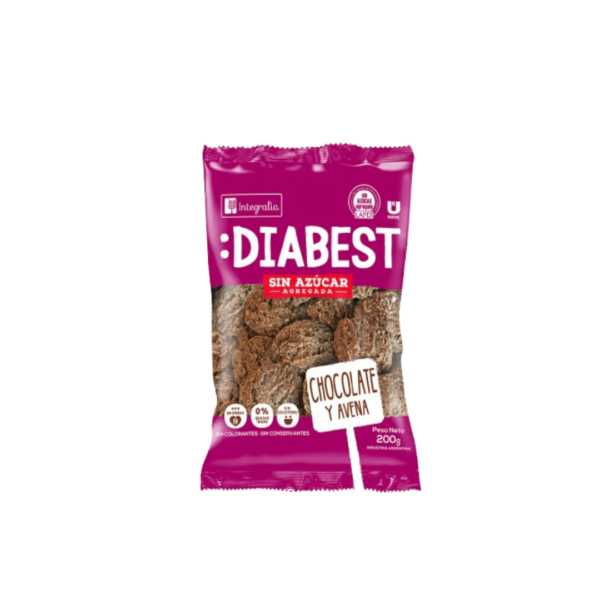 GALLET DIABEST CHOCOLATE Y AVENA X200G