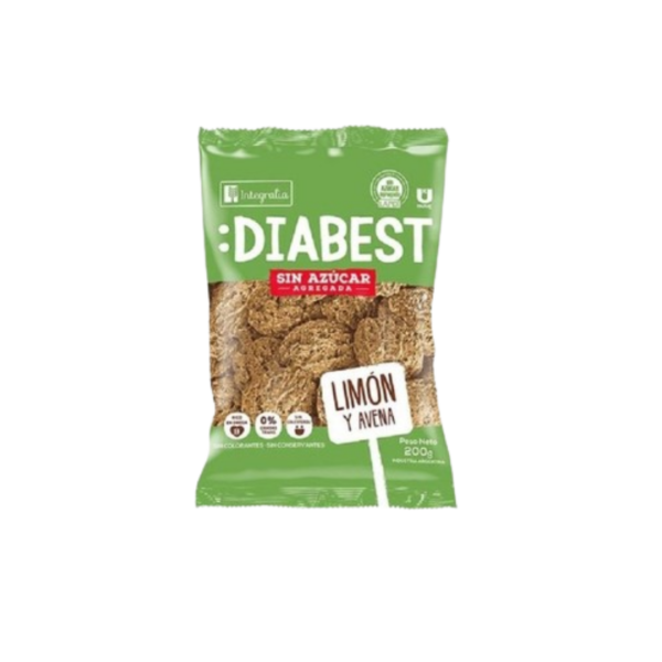 GALLET DIABEST LIMON AVENA X200G