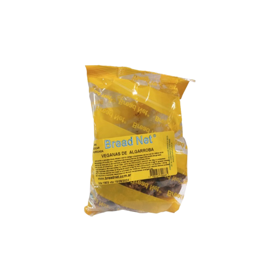GALLET VEGANAS ALGARROBA X200G